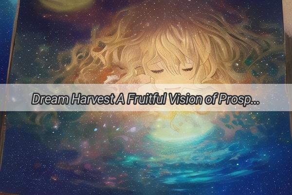 Dream Harvest A Fruitful Vision of Prosperity in My Home Garden